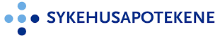 Logo of Sykehusapotekene on a white background